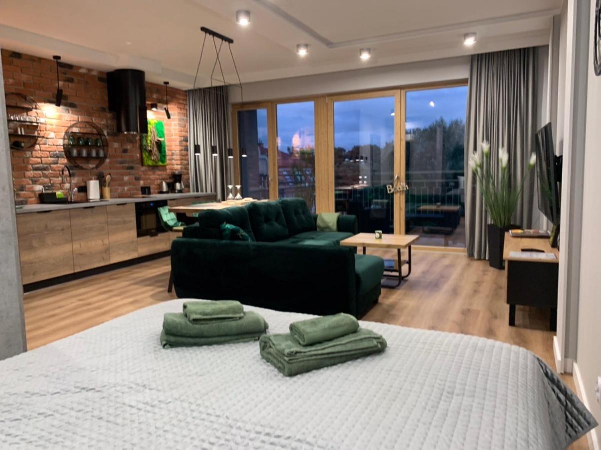 Marina Green Loft-Apartament Przy Promenadzie エウク エクステリア 写真